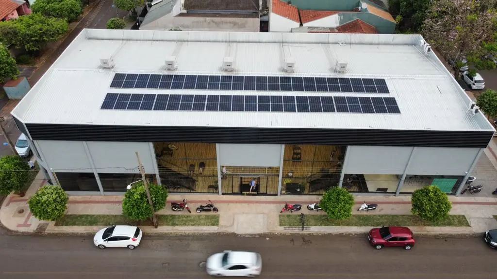 Energia Solar Comercial — instalação INGASOL 3