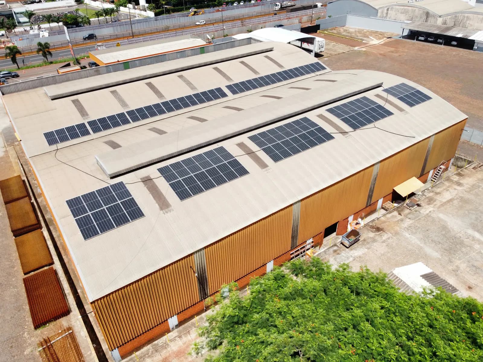 Instalação industrial executada pela INGASOL