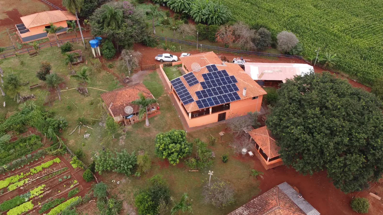 Energia Solar Agropecuária — instalação INGASOL 1