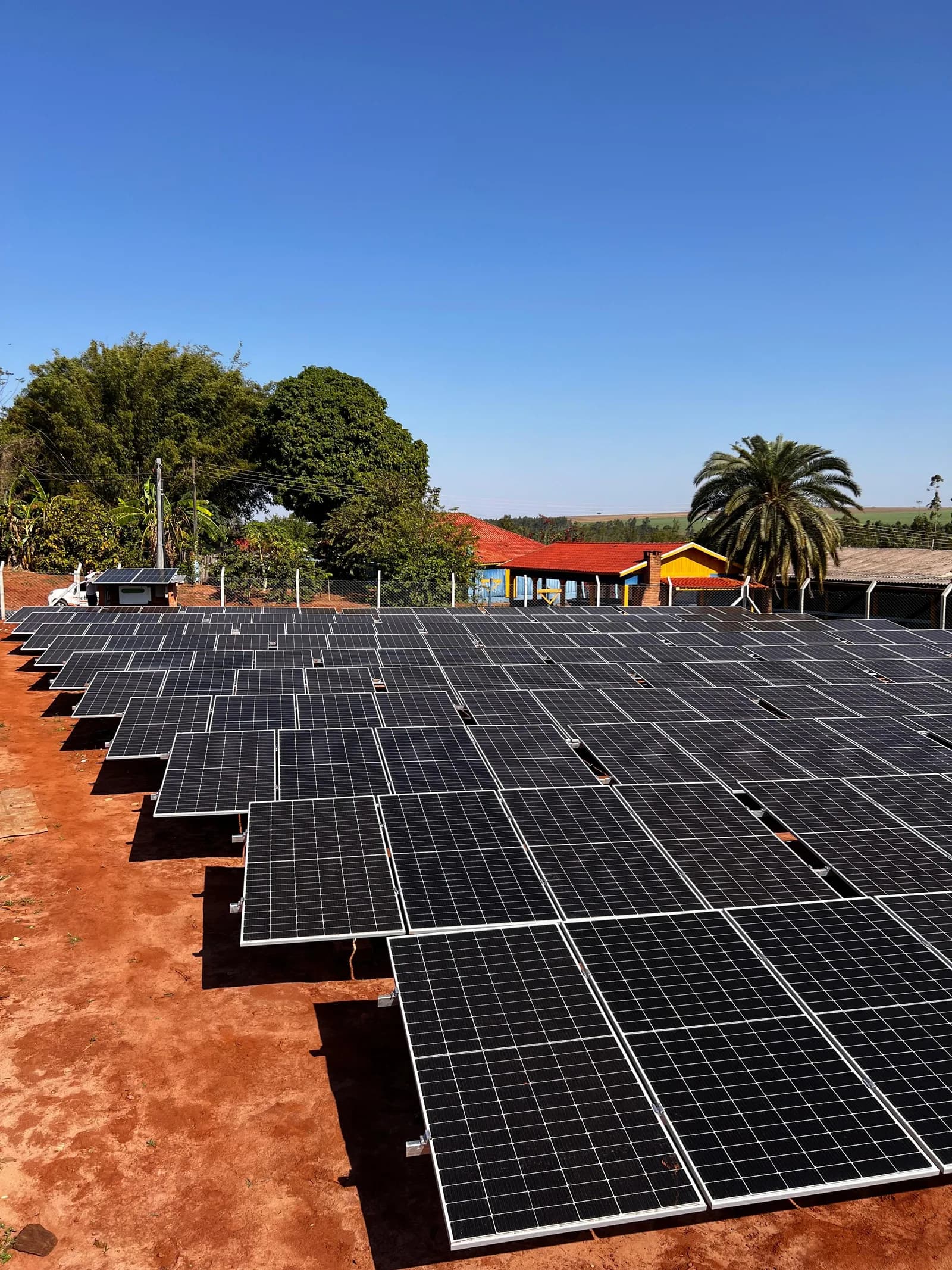 Usinas Solares — instalação INGASOL 3