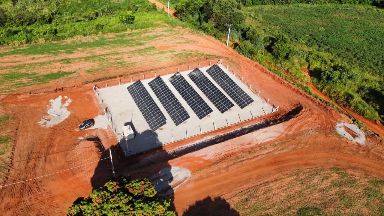 Usinas Solares — instalação INGASOL 1